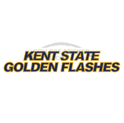 Design Kent State Golden Flashes Iron-on Transfers (Wall Stickers)NO.4739